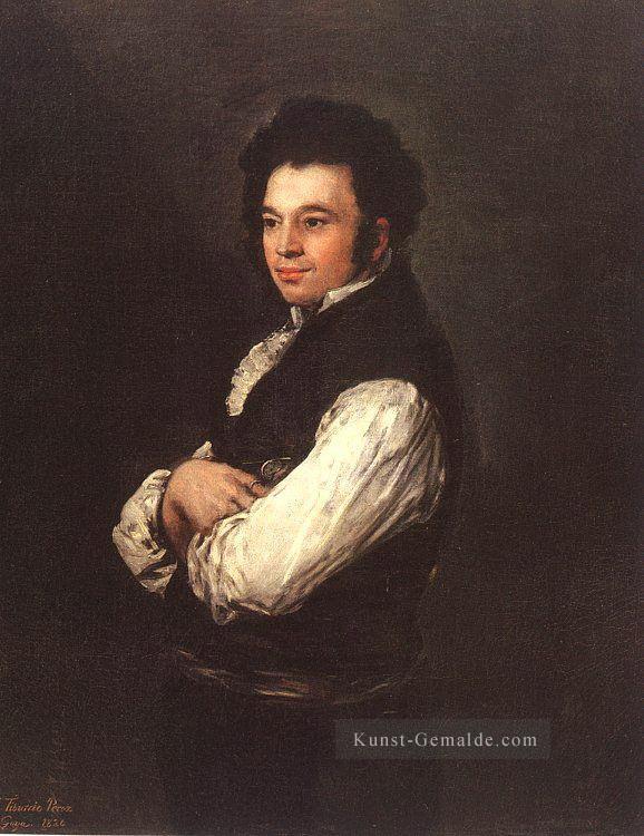 Der Architekt Don Tiburcio Perezy Cuervo Porträt Francisco Goya Ölgemälde